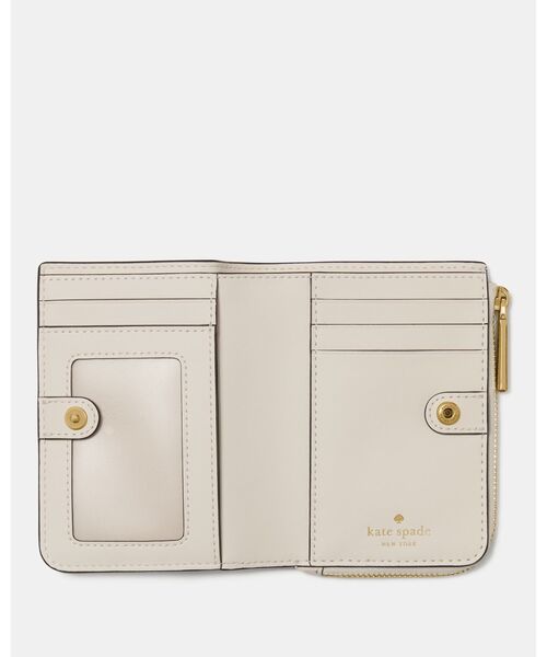 Kate spade 二つ折り財布 スモール L字 ジップ サフィアーノpvc kate spade NEW YORK（ケイト・スペード ニューヨーク） 二つ折り 二