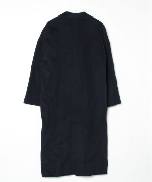 「PLST」 チェスターコート L ネイビー レディース_画像2