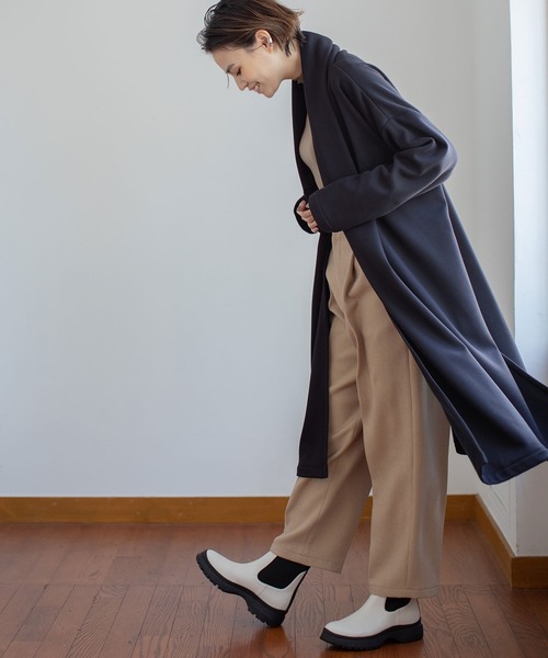 「MARECHAL TERRE」 コート MEDIUM モカ レディース_画像4