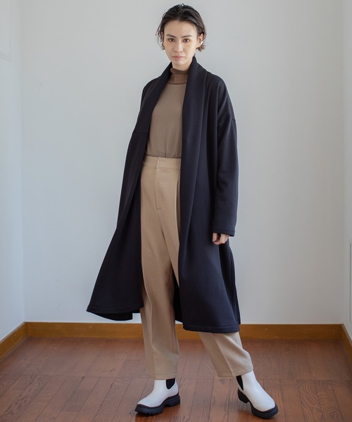 「MARECHAL TERRE」 コート MEDIUM モカ レディース_画像7