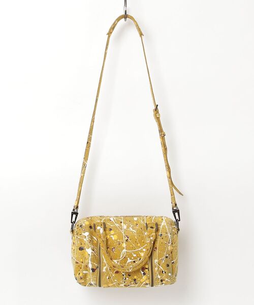 「ZADIG&VOLTAIRE」 2WAYバッグ - イエロー レディース_画像2