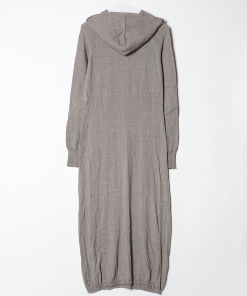 「haunt」 ニットワンピース 38 グレー レディース_画像2