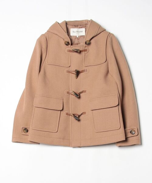 Ray BEAMS　ダッフルコート Ray BEAMS（レイ ビームス） ダッフルコート - ベージュ レディース