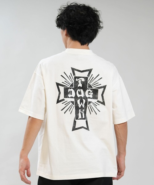 DOGTOWN（ドッグタウン） tシャツ 半袖 Tシャツ バックプリント 古着風