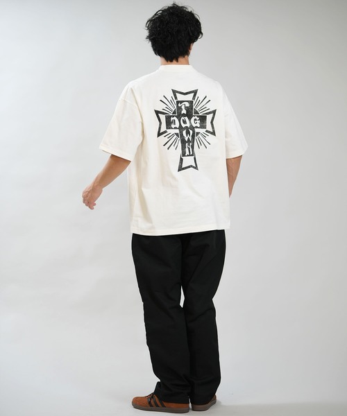 DOGTOWN（ドッグタウン） tシャツ 半袖 Tシャツ バックプリント 古着風