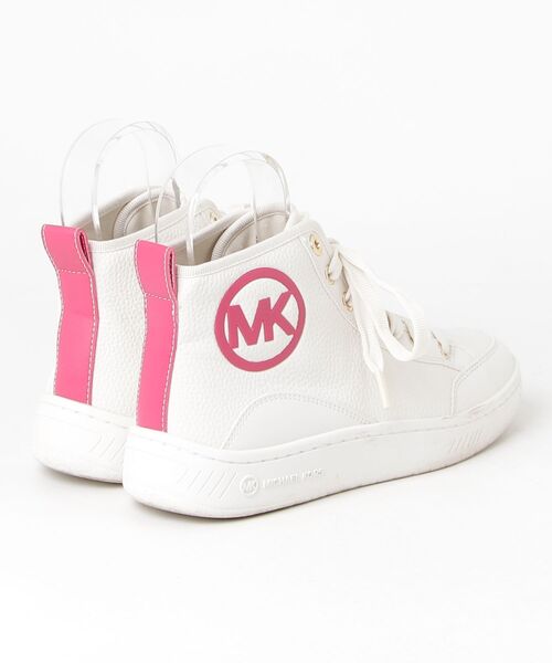 「MICHAEL KORS」 ハイカットスニーカー 7.5 ホワイト レディース_画像2