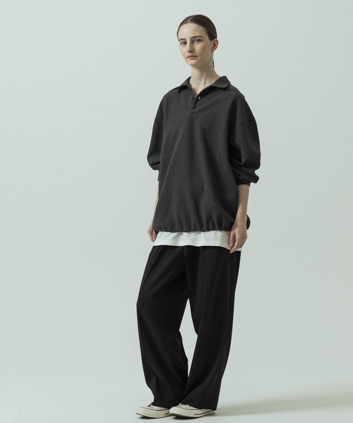 SLICK（スリック） tシャツ 「ZOZO限定」SLICK/スリック Pleats Knit