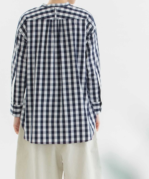 「nop de nod」 長袖ブラウス 3 ブルー レディース_画像7