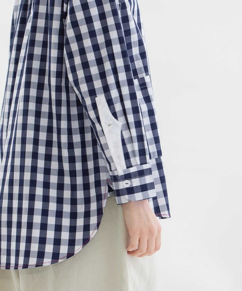 「nop de nod」 長袖ブラウス 3 ブルー レディース_画像8