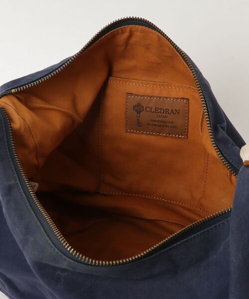 「CLEDRAN」 ショルダーバッグ - ネイビー レディース_画像4