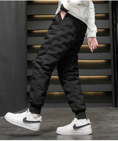 「NEW GENTLEMAN」 イージーパンツ S ブラック メンズ_画像9