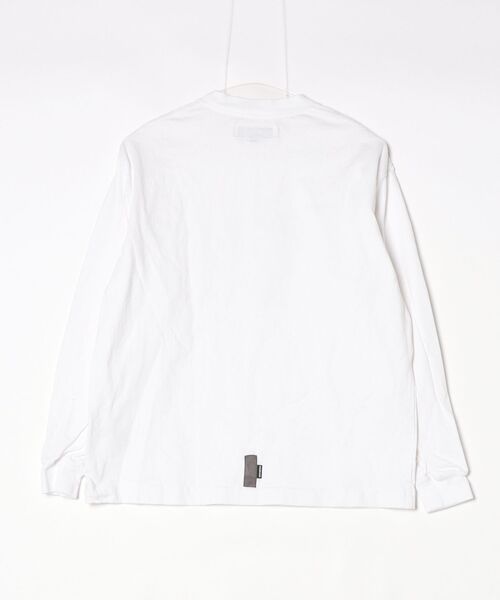 「CHARI&CO」 長袖Tシャツ S ホワイト メンズ_画像2