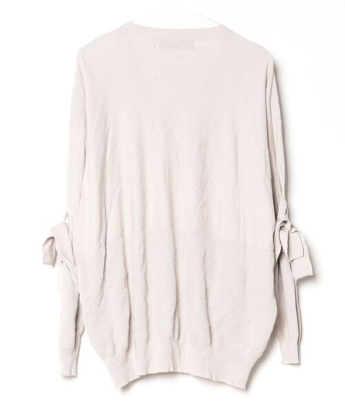 「mercibeaucoup,」 ニットカーディガン 01 ベージュ レディース_画像2