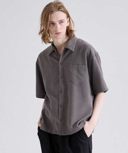Parts Lab. シャツ 半袖 「Parts Lab.」Summer Linen-like Short