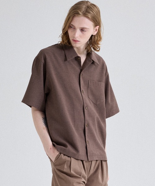 Parts Lab. シャツ 半袖 「Parts Lab.」Summer Linen-like Short