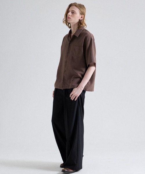 Parts Lab. シャツ 半袖 「Parts Lab.」Summer Linen-like Short