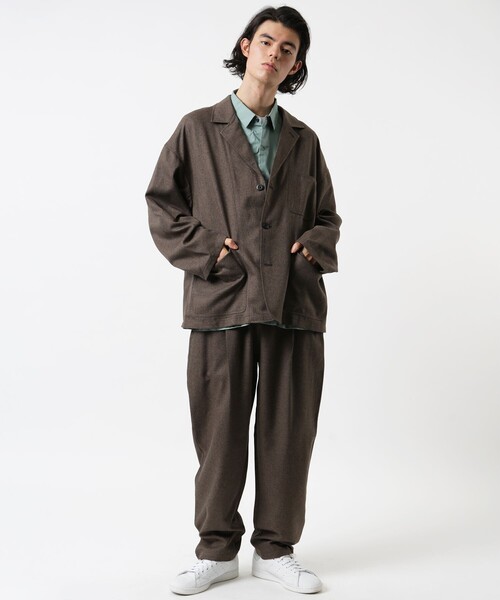 ❗️新品未使用❗️FREAK'S STORE スリーピースセットアップ FREAK'S STORE（フリークスストア） セットアップ SMALL オリーブ