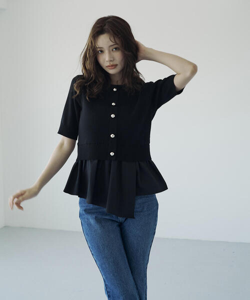 PROPORTION BODY DRESSING」 セットアップ P/S ブラック レディース