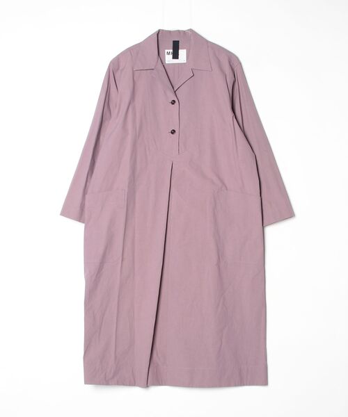MHL.（エムエイチエル） ワンピース WASHED COTTON POPLIN : ZOZOTOWN