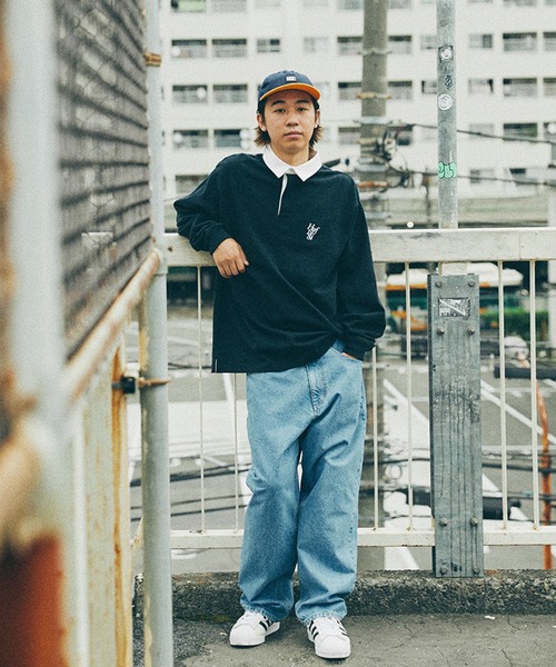HUF」 デニムパンツ 30inch ライトインディゴブルー メンズ 【公式 