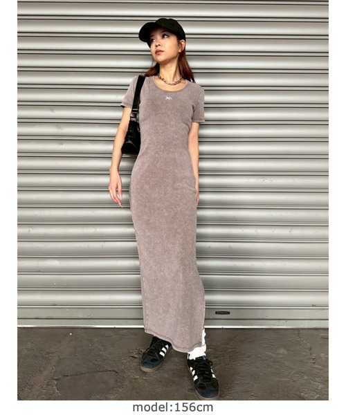 「EGOIST」 Tシャツワンピース FREE ブラウン レディース_画像8