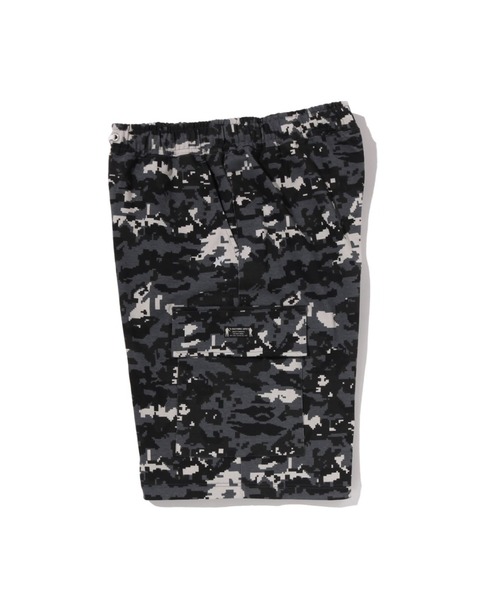 スウェットパンツ ジャージ MULTI PIXEL CAMO BAPE STA LOGO CARGO RELAXED FIT SWEAT SHORTSの画像