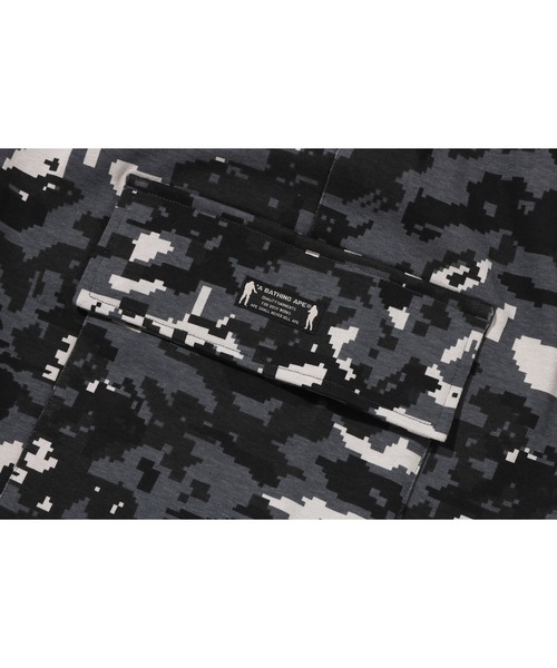 スウェットパンツ ジャージ MULTI PIXEL CAMO BAPE STA LOGO CARGO RELAXED FIT SWEAT SHORTSの画像