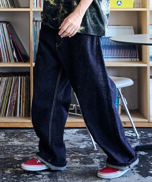 「ADAM PATEK」 デニムパンツ 1 ブルー メンズの画像