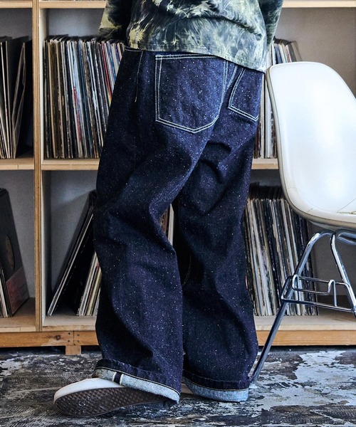 「ADAM PATEK」 デニムパンツ 1 ブルー メンズの画像