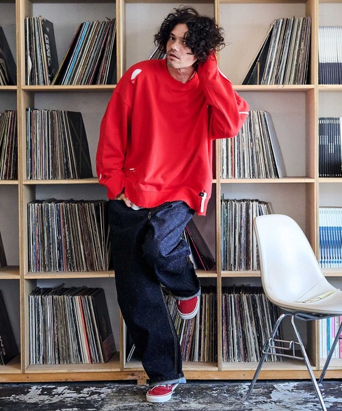 「ADAM PATEK」 デニムパンツ 1 ブルー メンズの画像