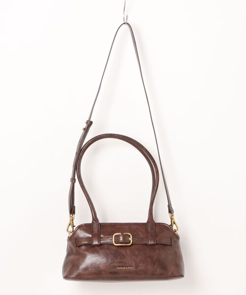 「CHARLES \u0026 KEITH」 トートバッグ M ブラウン系その他7 レディースの画像