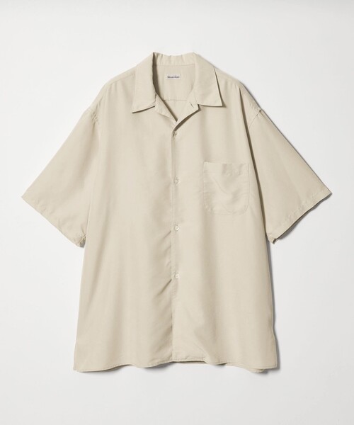 STEVEN ALAN（スティーブンアラン） シャツ ドレープ オープンカラー