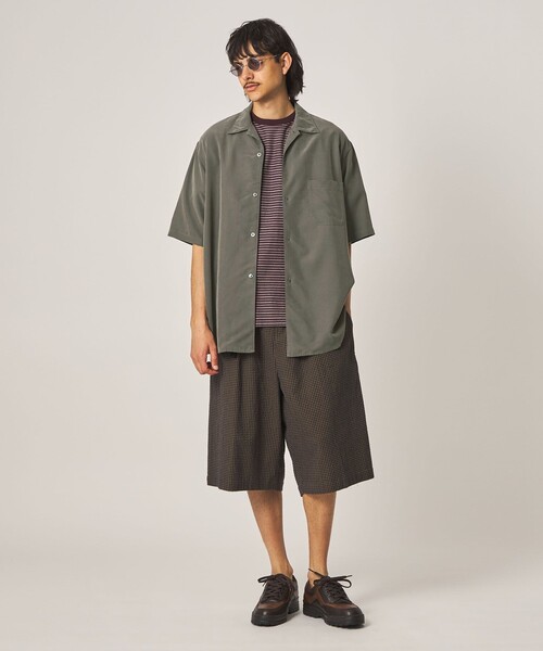 STEVEN ALAN(スティーブンアラン) シャツ ドレープ オープンカラー STEVEN ALAN(スティーブンアラン) シャツ ドレープ オープンカラー