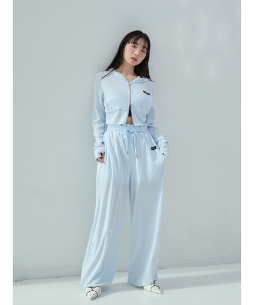 snidel UVカットパーカー 限定色 WEB限定/LUMISHADE】サンバイザー付きUVカットパーカー（パーカー