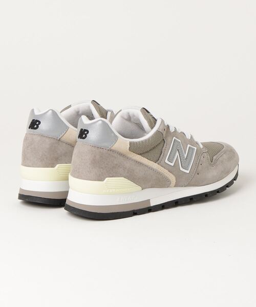 「New Balance」 ローカットスニーカー 27.5cm グレー メンズの画像
