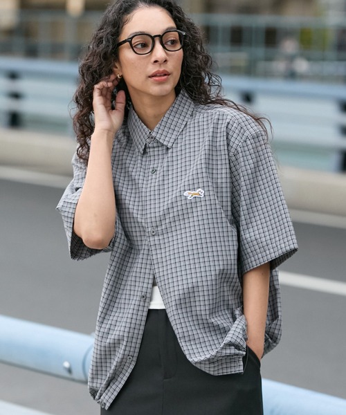 NEIGHBORHOOD OVER 半袖シャツ L グレー NEIGHBORHOOD（ネイバーフッド） 長袖シャツ L グレー メンズ