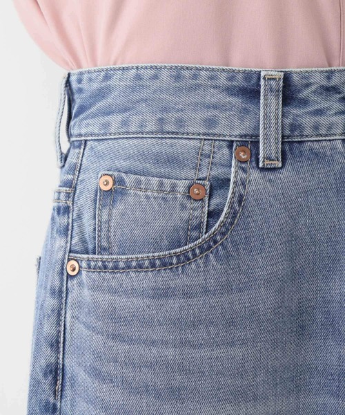 「GLOBAL WORK」 デニムパンツ MEDIUM ネイビー レディース_画像8