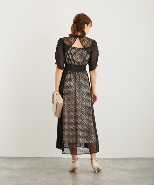 「Dorry Doll」 半袖ワンピース M ブラウン レディース_画像5