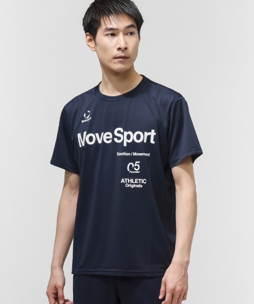 MOVESPORT tシャツ ムーブスポーツ クーリスト半袖シャツ メンズ