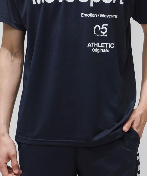 MOVESPORT tシャツ ムーブスポーツ クーリスト半袖シャツ メンズ