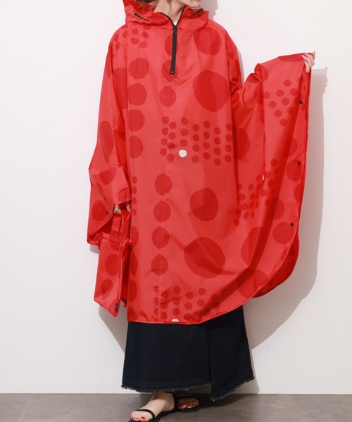 円満カッパさん♡縁起良いです♪ 392 plus m レインコート カッパ 自転車 392PLUSM ADULT PONCHO マル