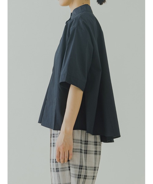 「Kelen」 7分袖ブラウス S ブラック レディース_画像4