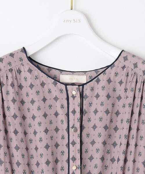「ANY SIS」 半袖ワンピース 3 ピンク レディース_画像6