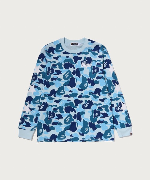 A BATHING APE（アベイシングエイプ） tシャツ ABC CAMO LS TEE メンズ