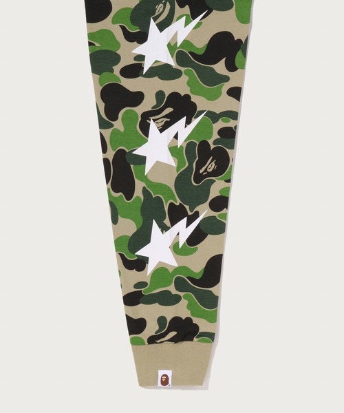 A BATHING APE（アベイシングエイプ） tシャツ ABC CAMO LS TEE メンズ
