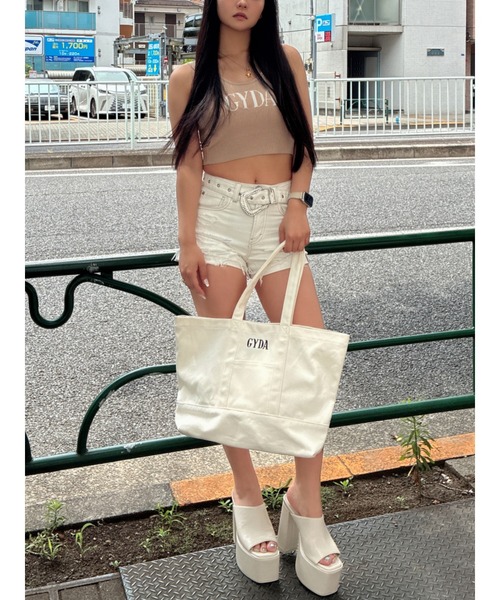 GYDA（ジェイダ） トートバッグ 「ZOZO限定！！」GYDA キャンバスBIG