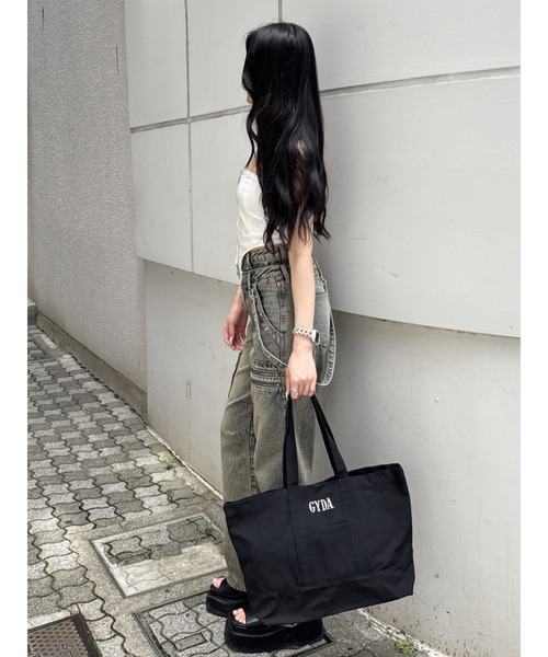 GYDA（ジェイダ） トートバッグ 「ZOZO限定！！」GYDA キャンバスBIG