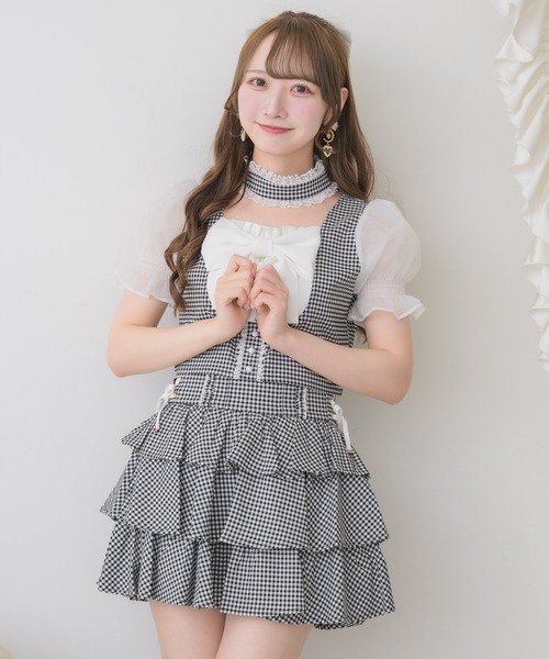 ROJITA（ロジータ） ブラウス シャツ 半袖 「セットアップ対応」リボン