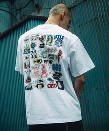 HUF（ハフ） tシャツ STICKER PACK TEE メンズ レディース : ZOZOTOWN