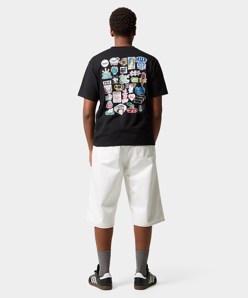 HUF（ハフ） tシャツ STICKER PACK TEE メンズ レディース : ZOZOTOWN